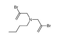 bis-(2-bromo-allyl)-butyl-amine Structure