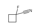 1-fluorocyclobutane-1-carbonitrile结构式