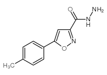 5-对甲苯异噁唑-3-酰肼结构式