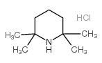 2,2,6,6-四甲基哌啶盐酸盐结构式
