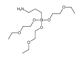 3-[tris(2-ethoxyethoxy)silyl]propylamine结构式