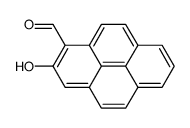 2-hydroxypyrene-1-carbaldehyde Structure