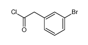 2-(3-bromophenyl)acetyl chloride Structure