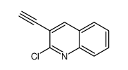 2-Chloro-3-ethynylquinoline Structure