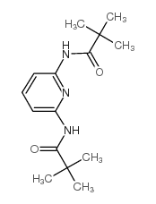 N-[6-(2,2-二甲基-丙酰氨基)-吡啶-2-基]-2,2-二甲基-丙酰胺结构式