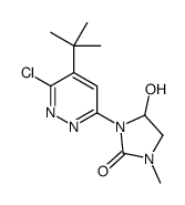 3-(5-tert-butyl-6-chloropyridazin-3-yl)-4-hydroxy-1-methylimidazolidin-2-one Structure