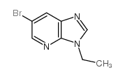 6-溴-3-乙基-3H-咪唑并[4,5-b]吡啶结构式