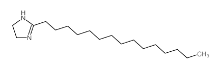 1H-Imidazole,4,5-dihydro-2-pentadecyl-结构式