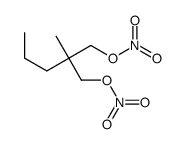 2-甲基-2-丙基丙烷-1,3-二硝酸盐结构式