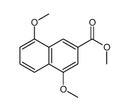 Methyl 4,8-dimethoxy-2-naphthoate Structure