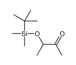 3-[tert-butyl(dimethyl)silyl]oxybutan-2-one结构式