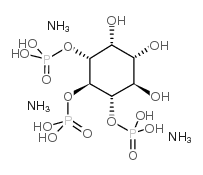 d-myo-inositol 1,4,5-trisphosphate triammonium salt Structure
