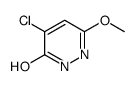 5-chloro-3-methoxy-1H-pyridazin-6-one Structure