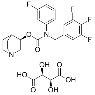 Tarafenacin D-酒石酸盐结构式