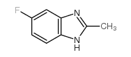 5-Fluoro-2-methylbenzimidazole structure