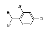 2-bromo-4-chloro-1-(dibromomethyl)benzene Structure