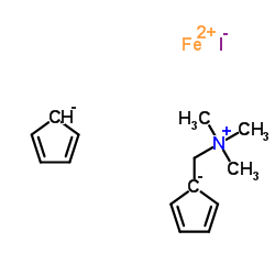 (二茂铁甲基)三甲基碘化铵结构式