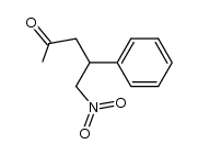 (±)-5-nitro-4-phenylpentan-2-one结构式