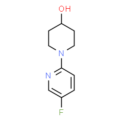 1-(5-FLUOROPYRIDIN-2-YL)PIPERIDIN-4-OL Structure