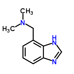 1-(1H-Benzimidazol-4-yl)-N,N-dimethylmethanamine Structure