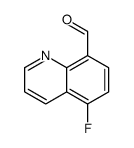 5-fluoroquinoline-8-carbaldehyde Structure