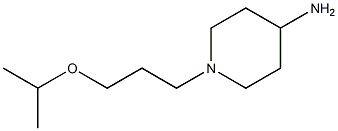N-异丙氧基丙基-4-氨基哌啶结构式