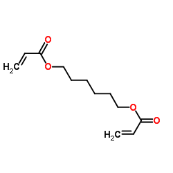 1,6-己二醇二丙烯酸酯结构式
