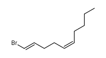 (1E,5Z)-1-bromodeca-1,5-diene Structure