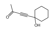 4-(1-hydroxycyclohexyl)but-3-yn-2-one Structure