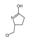 (R)-5-(CHLOROMETHYL)PYRROLIDIN-2-ONE结构式
