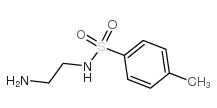 N-(2-氨基乙基)-4-甲基苯磺酰胺结构式