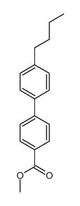 methyl 4-(4-butylphenyl)benzoate结构式