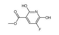 5-氟-2,6-二羟基烟酸甲酯结构式