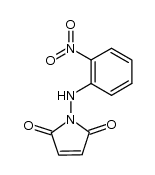 N-[2-Nitro-phenylamino]-maleinsaereimid结构式