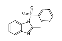 2-methyl-1-(phenylsulfonyl)-1H-benzo[d]imidazole Structure