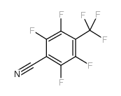 4-氰基-2,3,5,6-四氟三氟甲苯结构式
