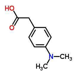 4-(dimethylamino)phenylacetic acid Structure