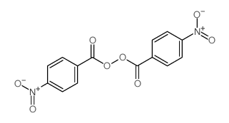 Peroxide,bis(4-nitrobenzoyl) Structure