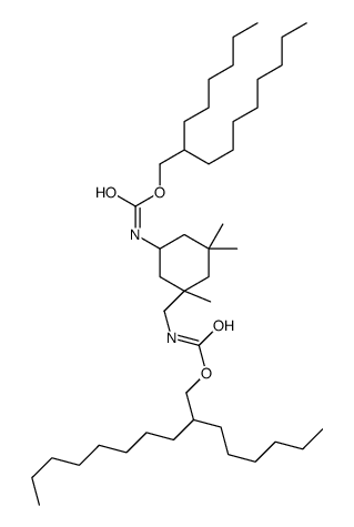 2-hexyldecyl N-[3-[(2-hexyldecoxycarbonylamino)methyl]-3,5,5-trimethylcyclohexyl]carbamate Structure