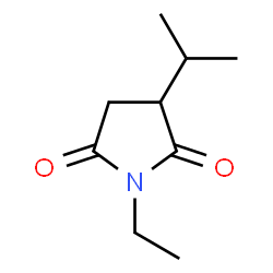 2,5-Pyrrolidinedione,1-ethyl-3-(1-methylethyl)-(9CI) Structure