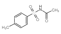 N-乙酰基对甲苯磺酰胺结构式