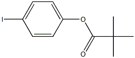 4-碘苯基新戊酸酯结构式