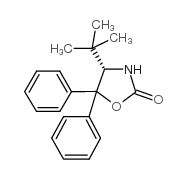 (S)-(-)-5,5-二苯基-4-(叔丁基)-2-噁唑烷酮结构式