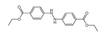 diethyl ester of hydroazobenzene-4,4'-dicarboxylic acid Structure
