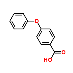 4-Phenoxybenzoic acid Structure