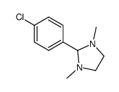 1,3-Dimethyl-2-(4-chlorophenyl)imidazolidine结构式