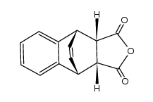 endo-2,3-benzobicyclo[2.2.2]octa-2,5-diene-7,8-dicarboxylic anhydride Structure