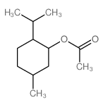 Cyclohexanol,5-methyl-2-(1-methylethyl)-, 1-acetate, (1S,2S,5R)- picture