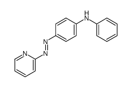 N-phenyl-4-(pyridin-2-yldiazenyl)aniline Structure