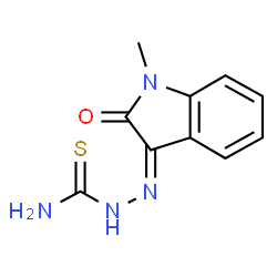 1-METHYLISATIN, 3-THIOSEMICARBAZIDE结构式